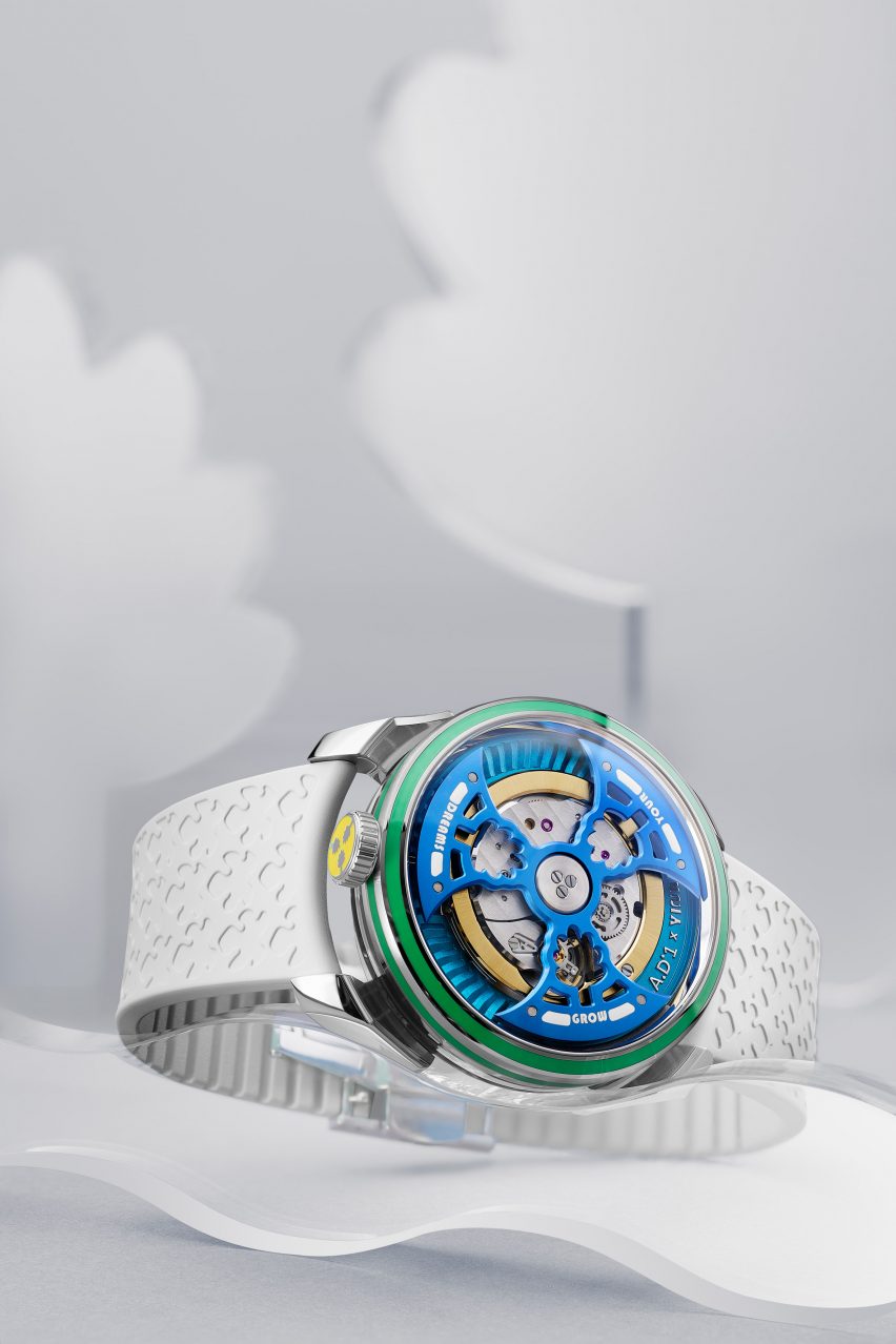 Yinka Ilori watch for MAD Editions