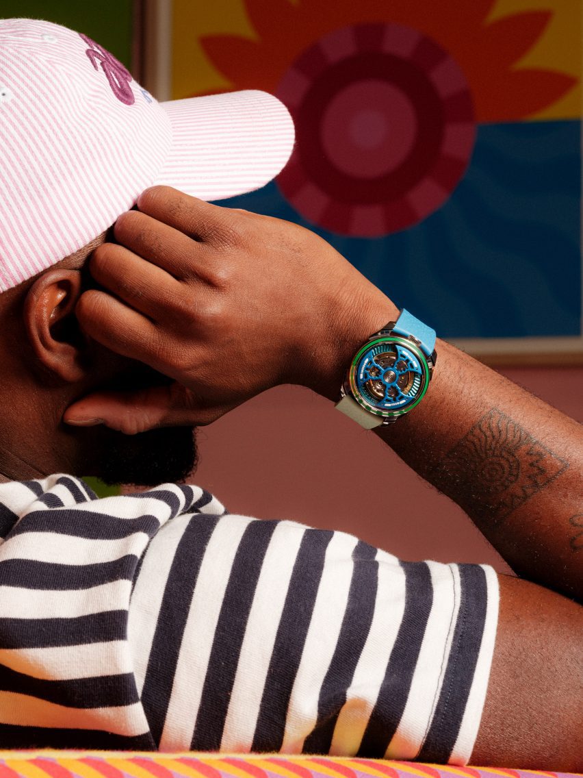 Yinka Ilori watch for MAD Editions