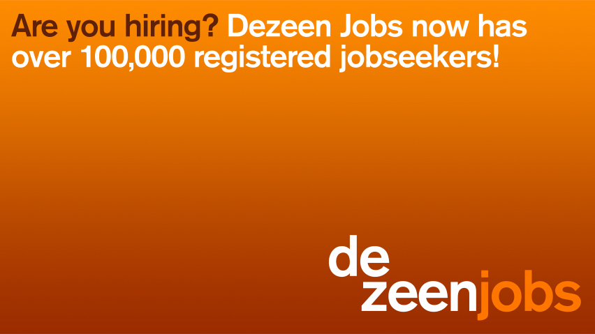 Dezeen Jobs graphic