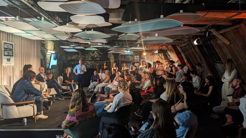 Photo of Material Matters talk