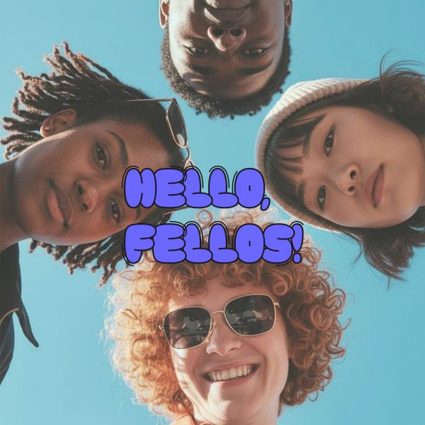 Graphic for Fellos – Gamifying Human Connection by Yuxuan Hou