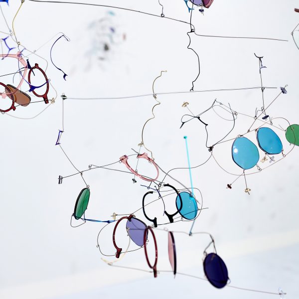 Lindberg and Yuko Nishikawa create installation from dismantled glasses