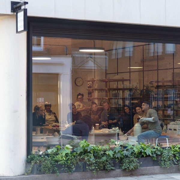 Pottery studio facade
