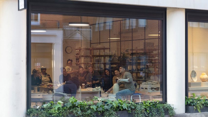Facade of London Pottery studio