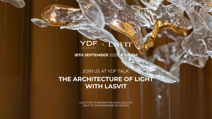 Graphic for The Architecture of Light with Lasvit at YDF Interiors