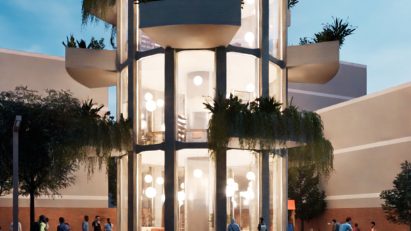 Water Tower to Public Library by Khoa Tran Huu