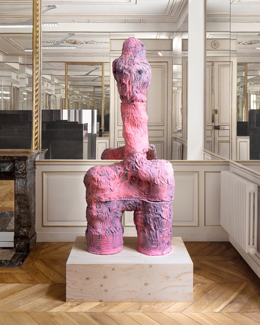 Artwork in Acne Studios in Paris