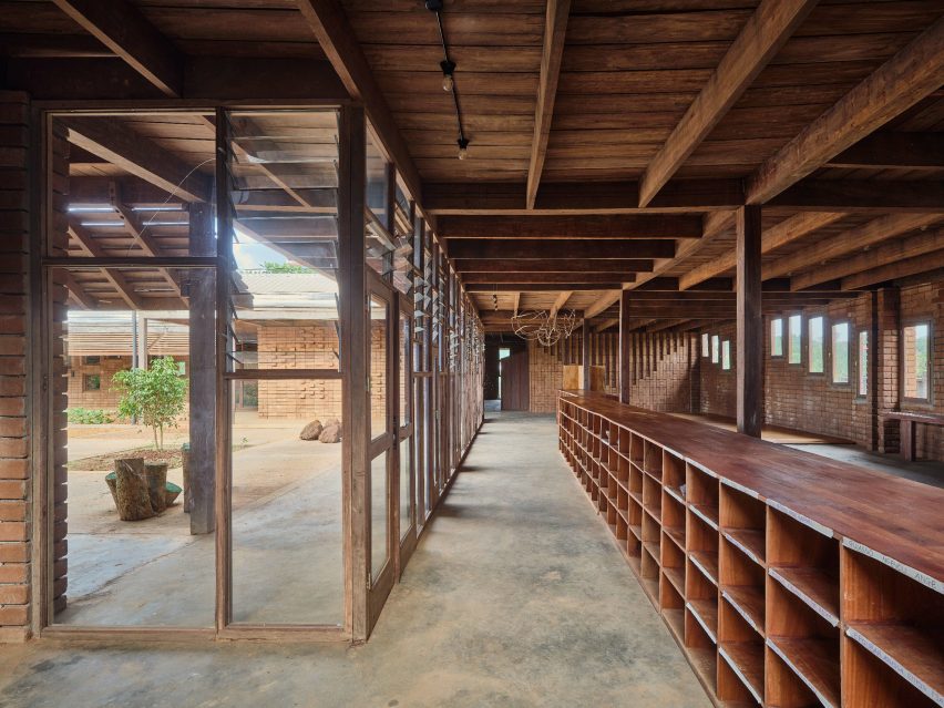 Interior of a school in Cameroon by Urbanitree