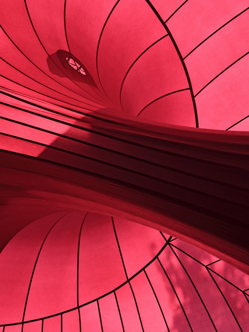 Ark Nova inflatable concert hall in Lucerne by Anish Kapoor and Arata Isozaki