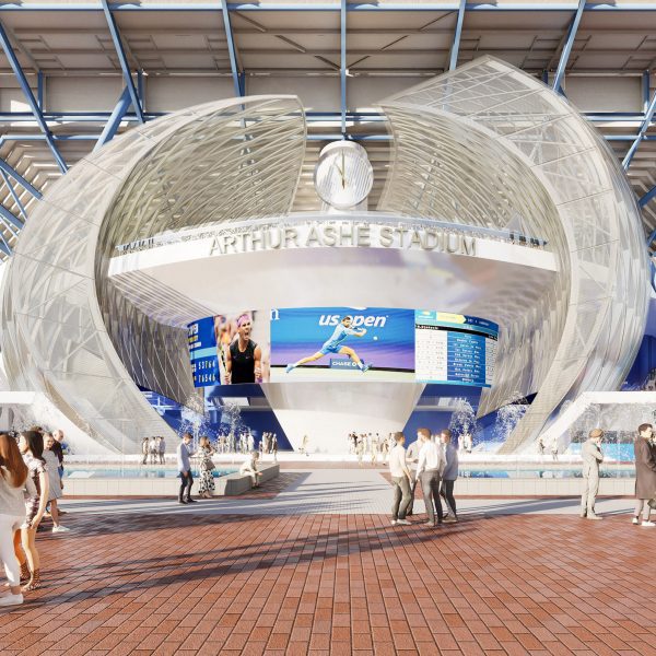 Arthur Ashe stadium renovation by WSP and Rossetti