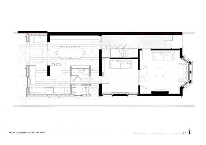 Plan of Twin Pitches by Atelier Baulier