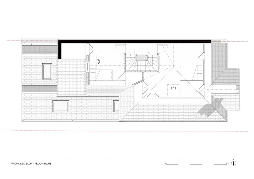Plan of Twin Pitches by Atelier Baulier