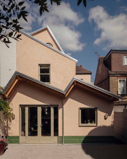 Rear view of Twin Pitches extension in London