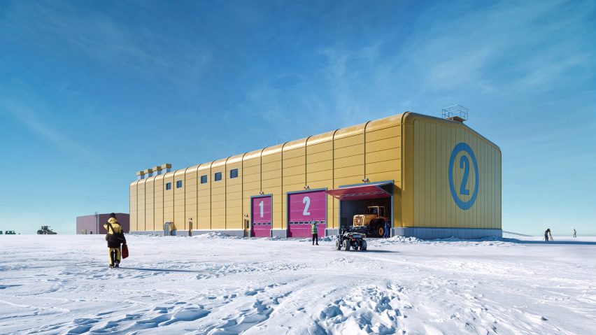 Australian Antarctic research station by Hugh Broughton Architects