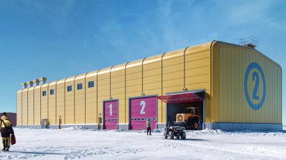 Australian Antarctic research station by Hugh Broughton Architects