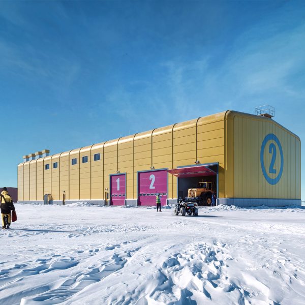 Australian Antarctic research station by Hugh Broughton Architects