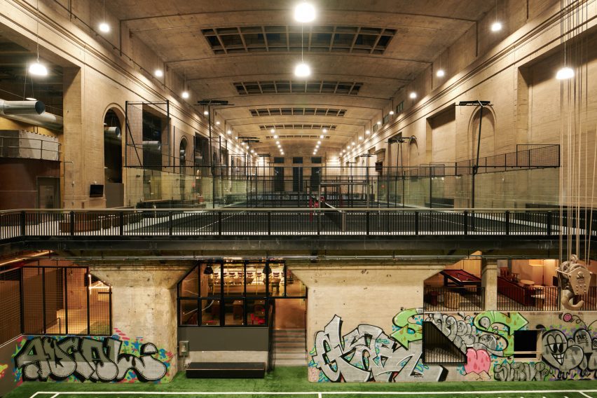 Ballers sports court in Philadelphia