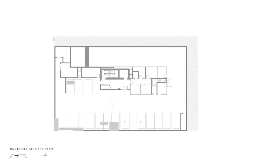 Basement floor plan