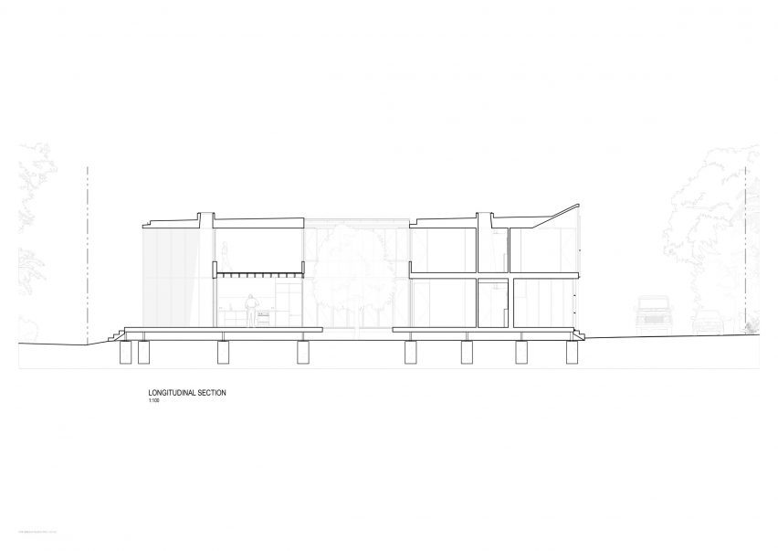 Section of Blok Three Sisters by Vokes and Peters and Blok Modular