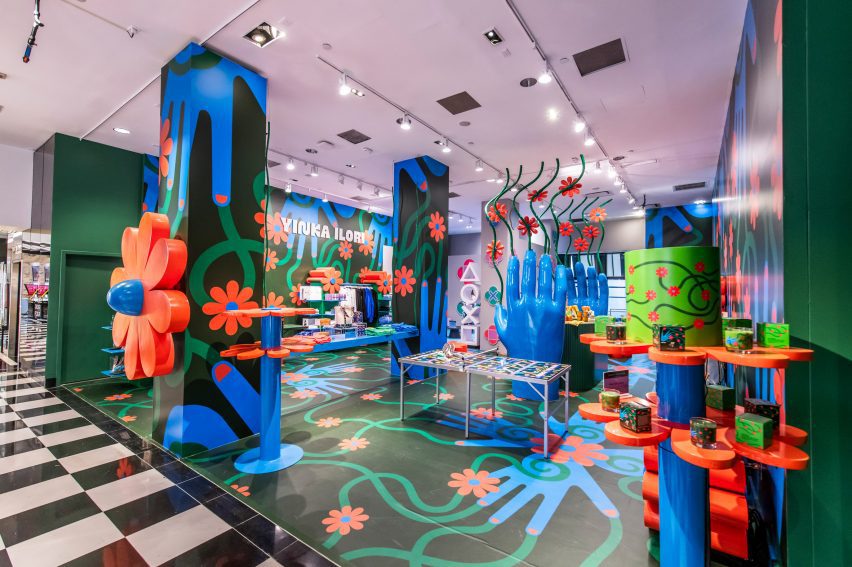 Yinka Ilori pop-up Bloomingdale's