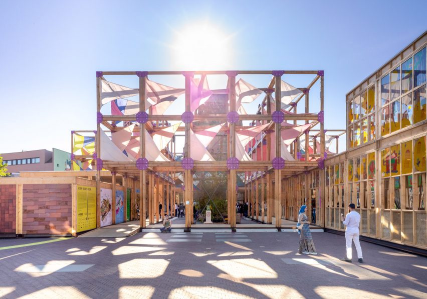Bouwurk temporary festival venue by Overtreders W
