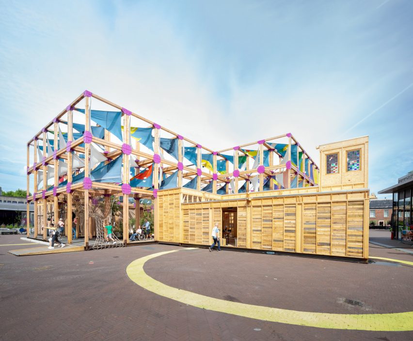 Bouwurk temporary festival venue by Overtreders W