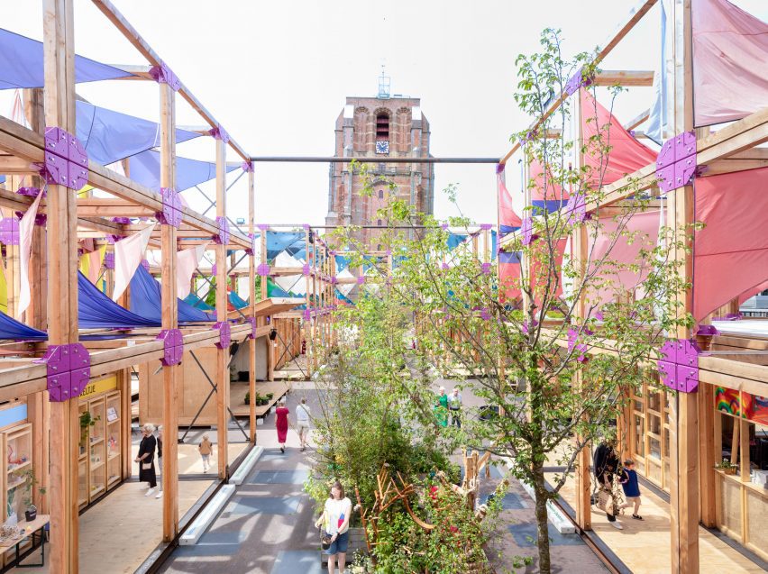 Bouwurk temporary festival venue by Overtreders W