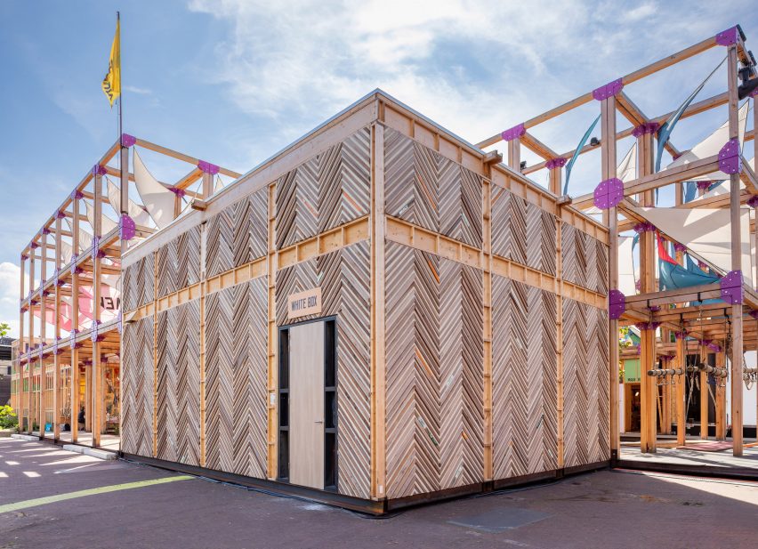 Bouwurk temporary festival venue by Overtreders W