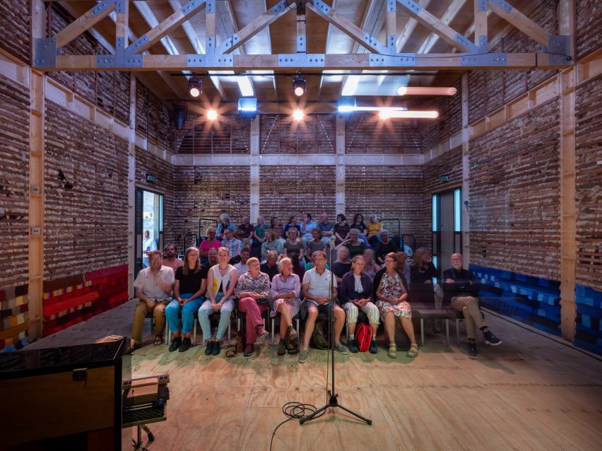 Bouwurk temporary festival venue by Overtreders W