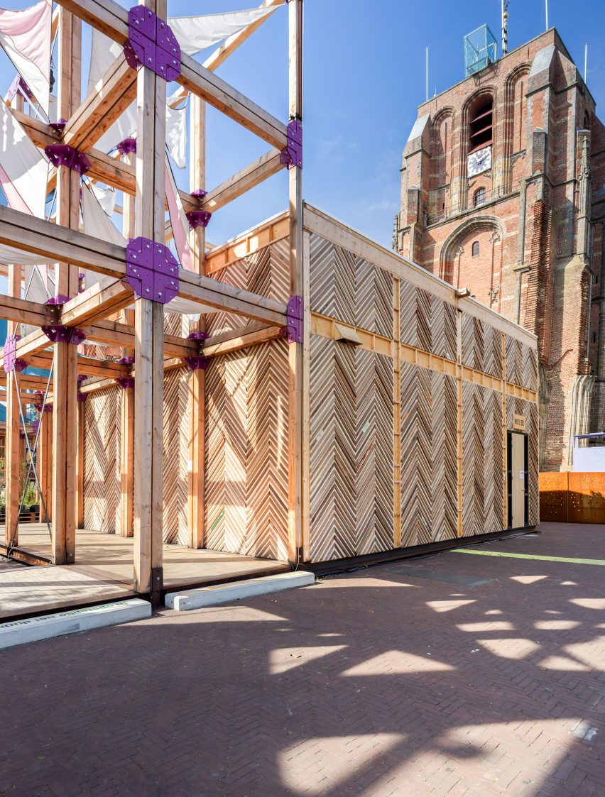 Bouwurk temporary festival venue by Overtreders W
