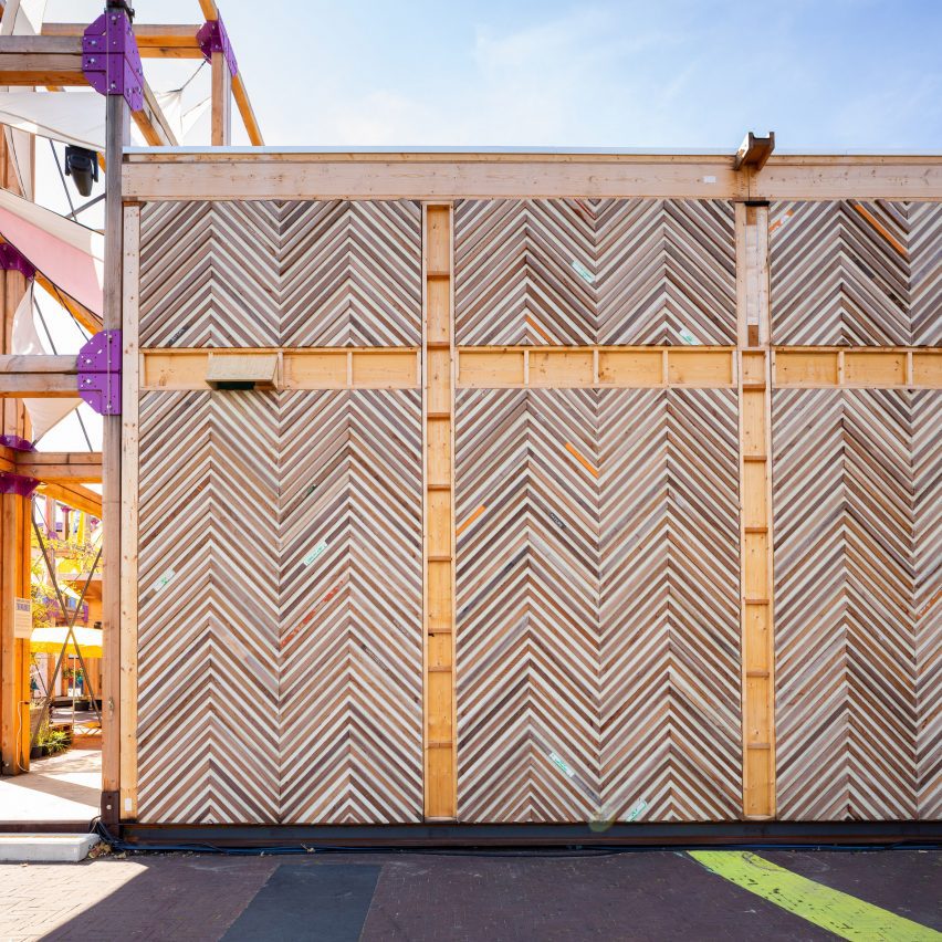 Bouwurk temporary festival venue by Overtreders W