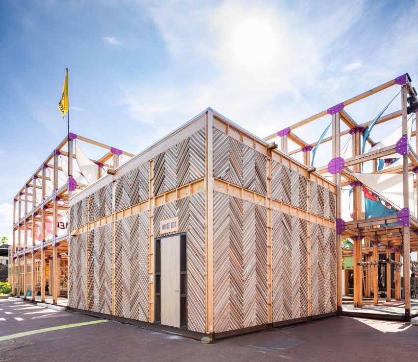 Bouwurk temporary festival venue by Overtreders W