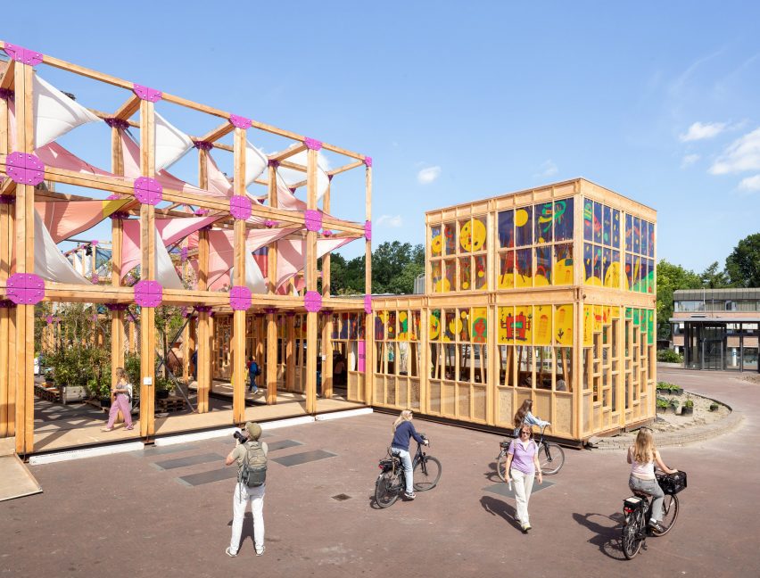 Bouwurk temporary festival venue by Overtreders W