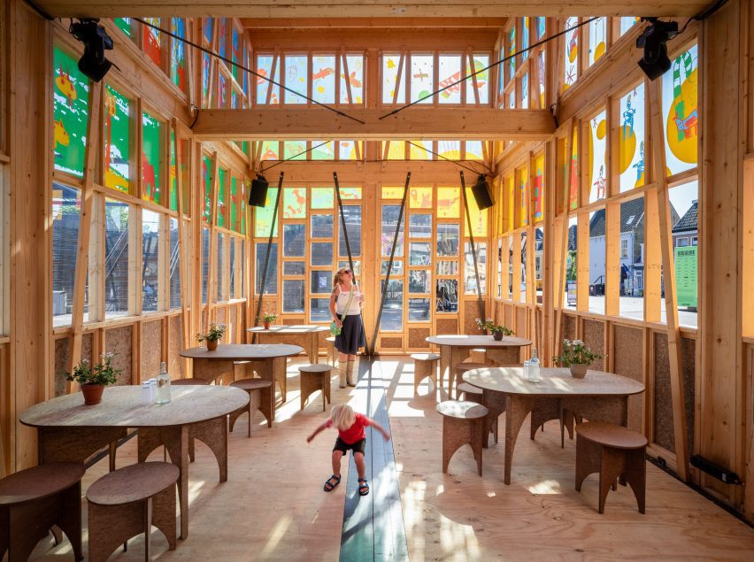 Bouwurk temporary festival venue by Overtreders W