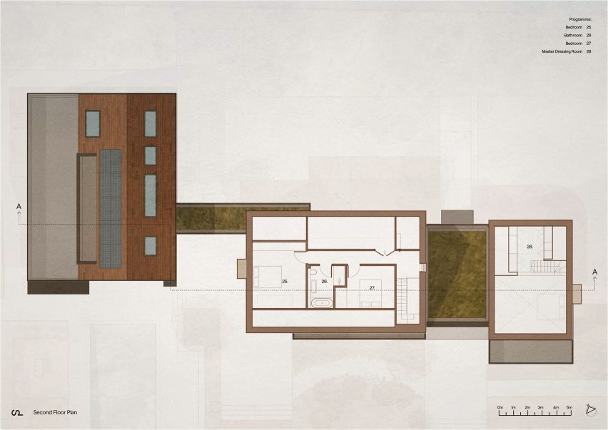Second floor plan