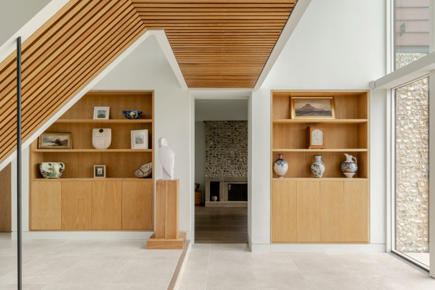 Doorway and joinery in Bulls Barn house by Selencky Parsons