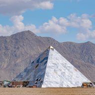 Burning Man installation