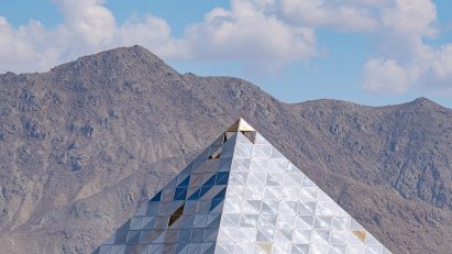 Burning Man installation