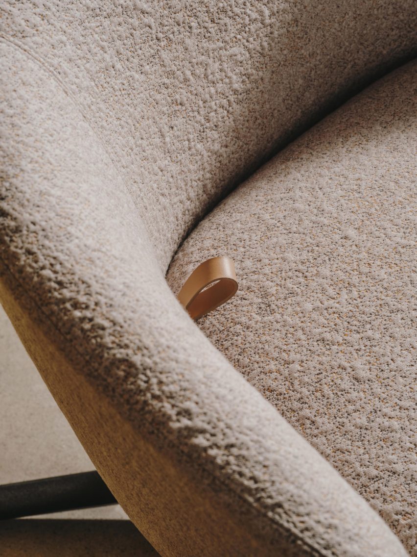 Calma lounge chair by Benjamin Hubert for Andreu World