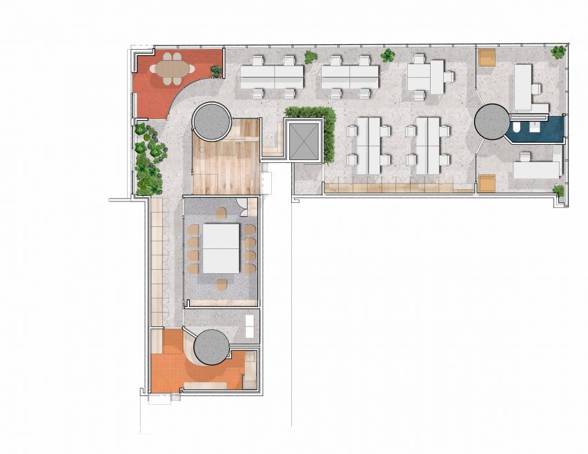 CLAA HQ floor plan
