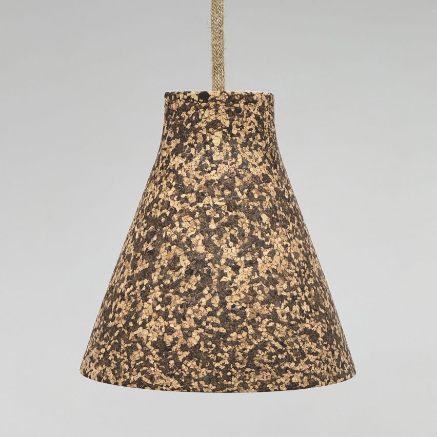 Corka pendant light by Samuel Wilkinson for Zero Lighting