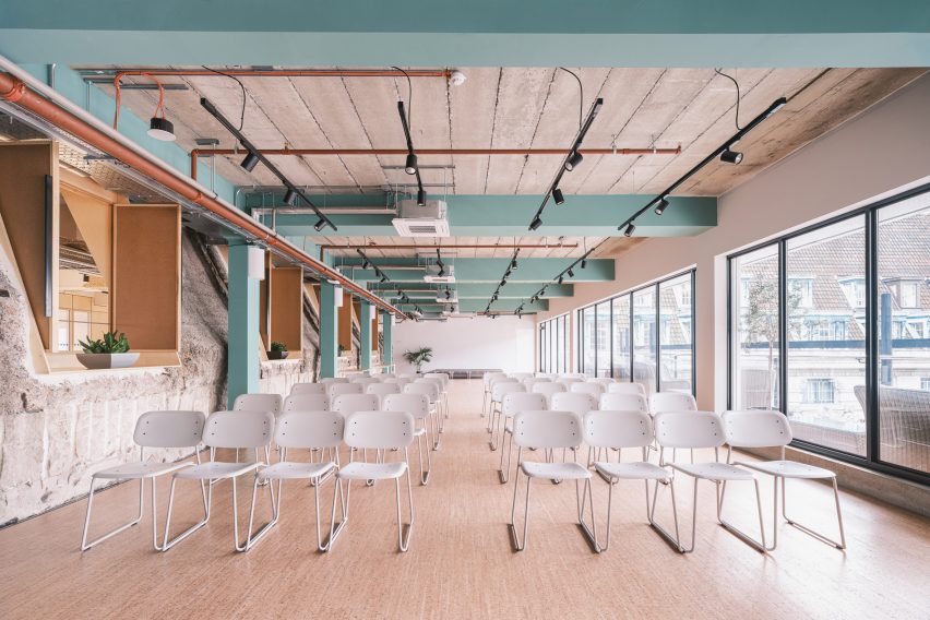 Corkform flooring by Quadrant