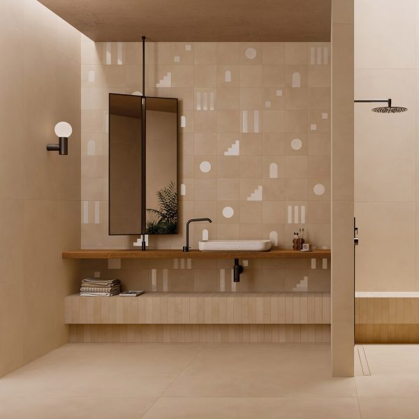 Patterned CottoMilano tiles