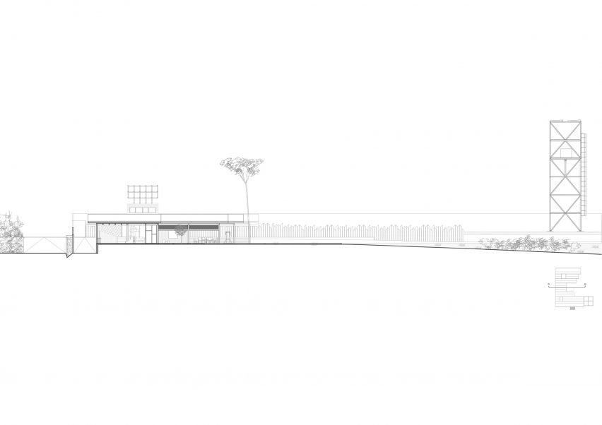 Section of the African Flow School in Cameroon by Urbanitree