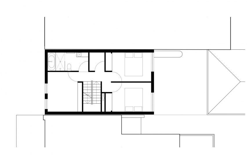 First floor plan of Melville by Jos Tan