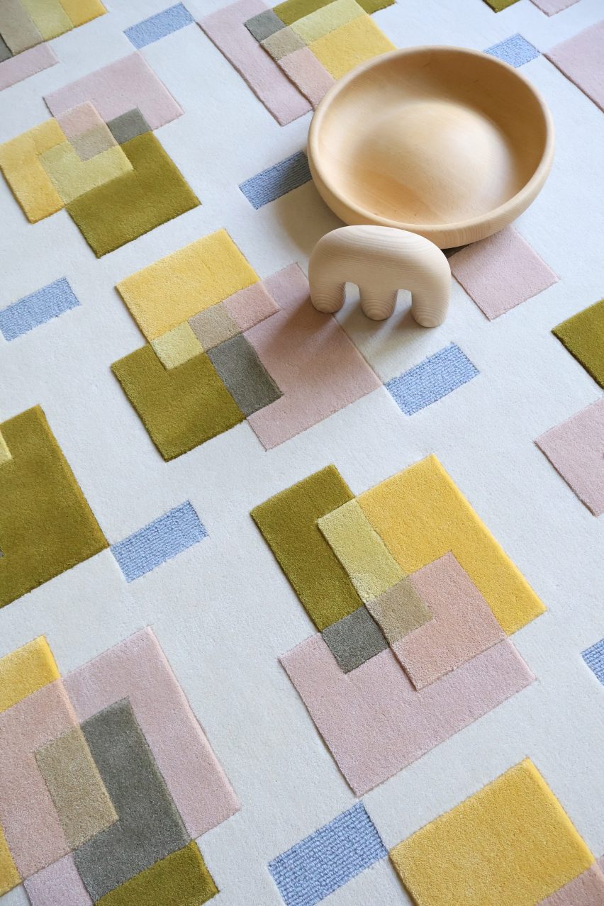 Echoes rug collection by Kristine Five Melvær for Volver