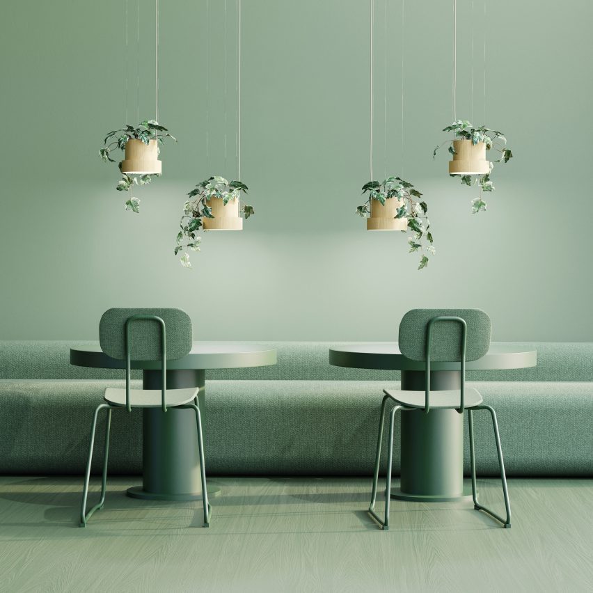 Evy pendant light by Samuel Wilkinson for Zero Lighting