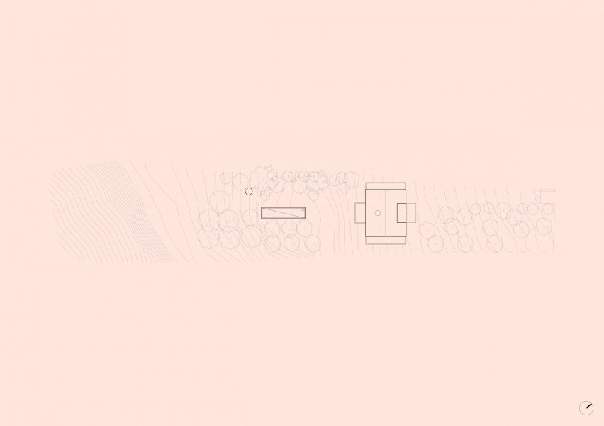 Plan of Casa Plaj by Extrastudio