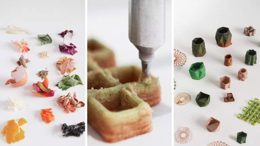 Food waste 3D printer