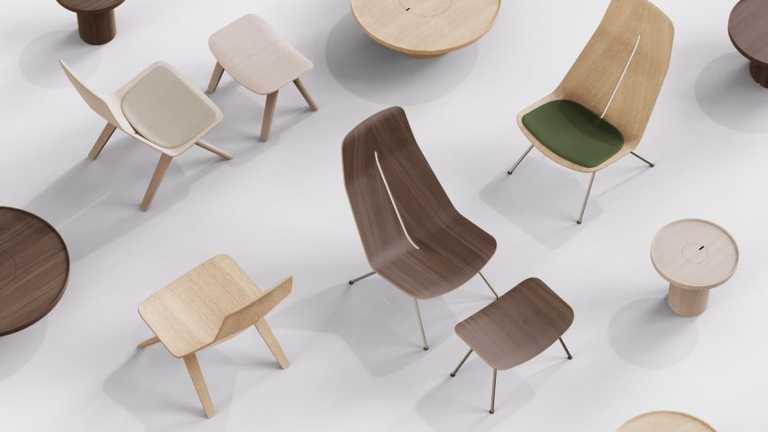 Join chairs, footstol and tables